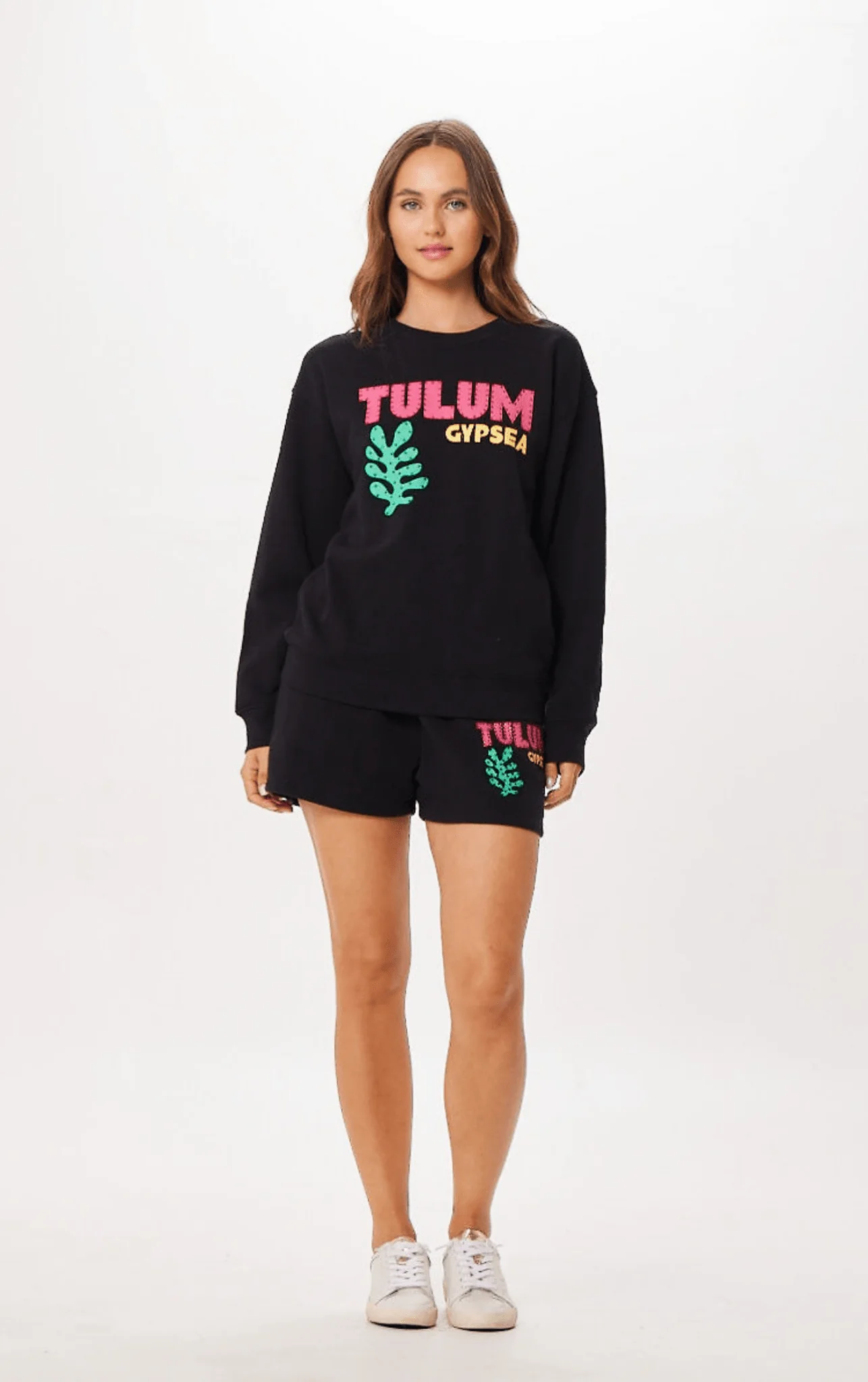 Black Tulum Jet Setter Surf Wash Shorts - Image 3