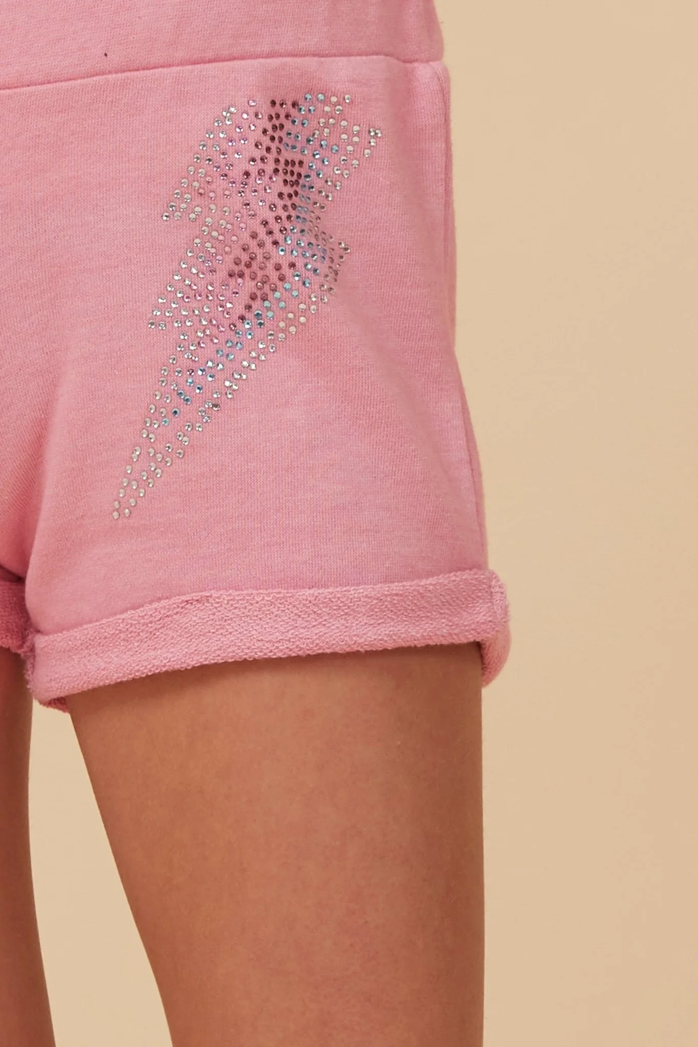 Bright Pink Studded Short - Image 3