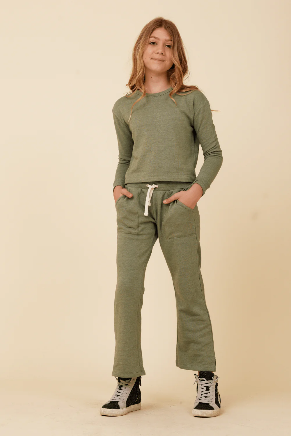 Distressed Neckline Crewneck - Image 3