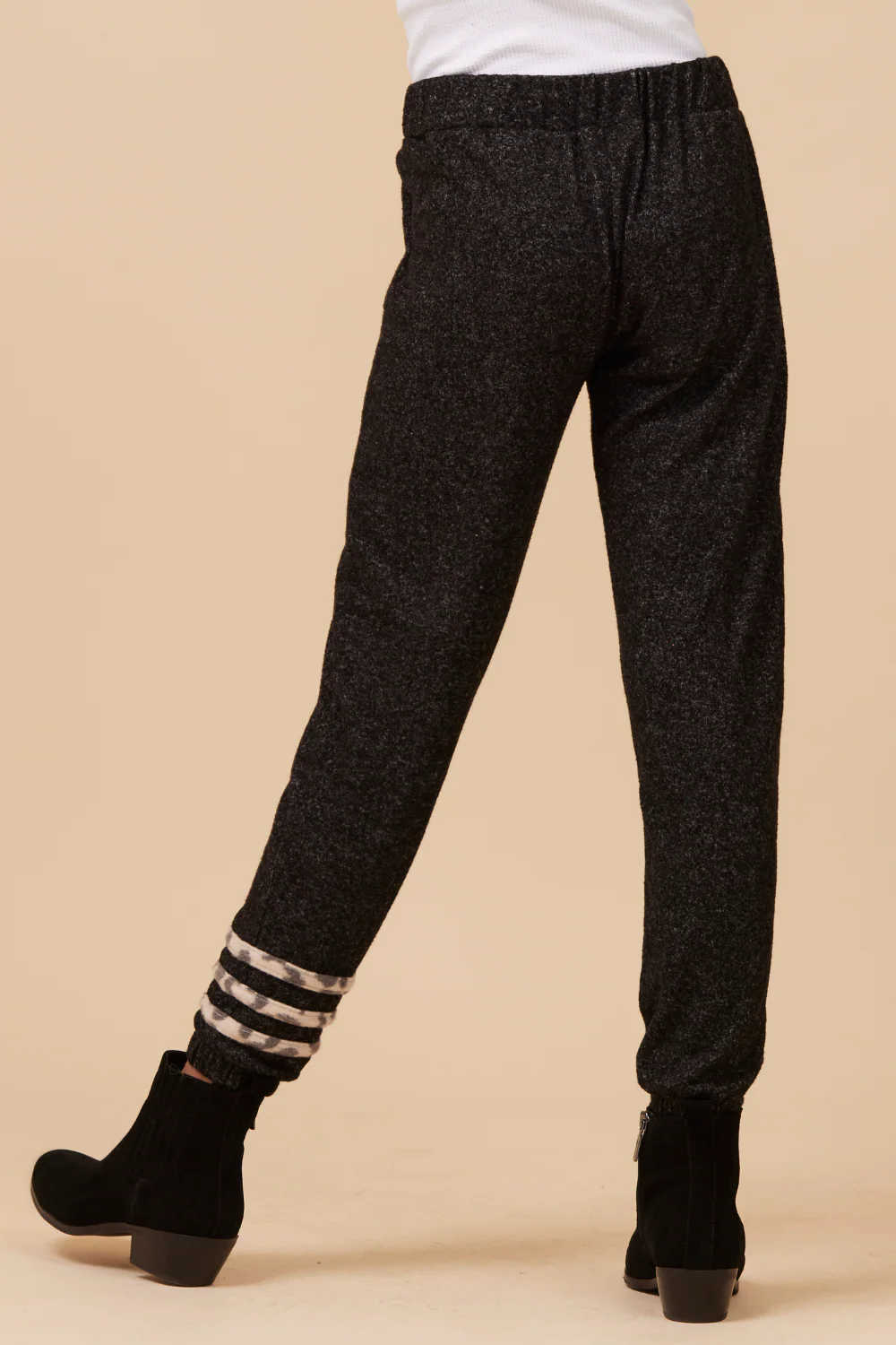 LEOPARD STRIPE HACCI JOGGER - Image 3