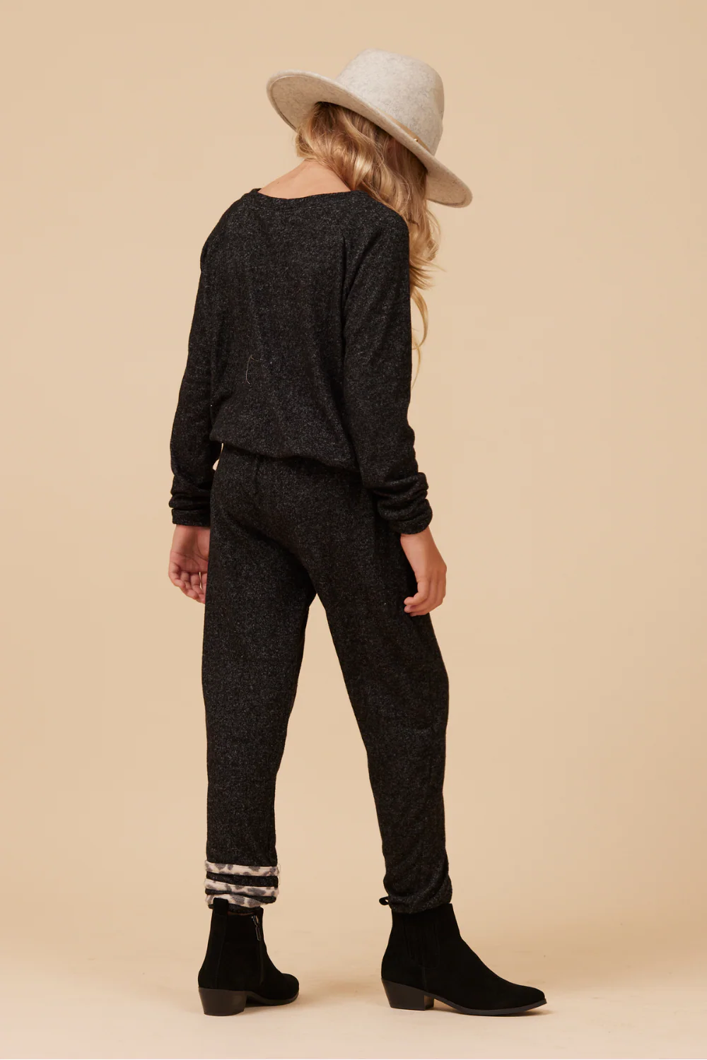 LEOPARD STRIPE HACCI JOGGER - Image 4