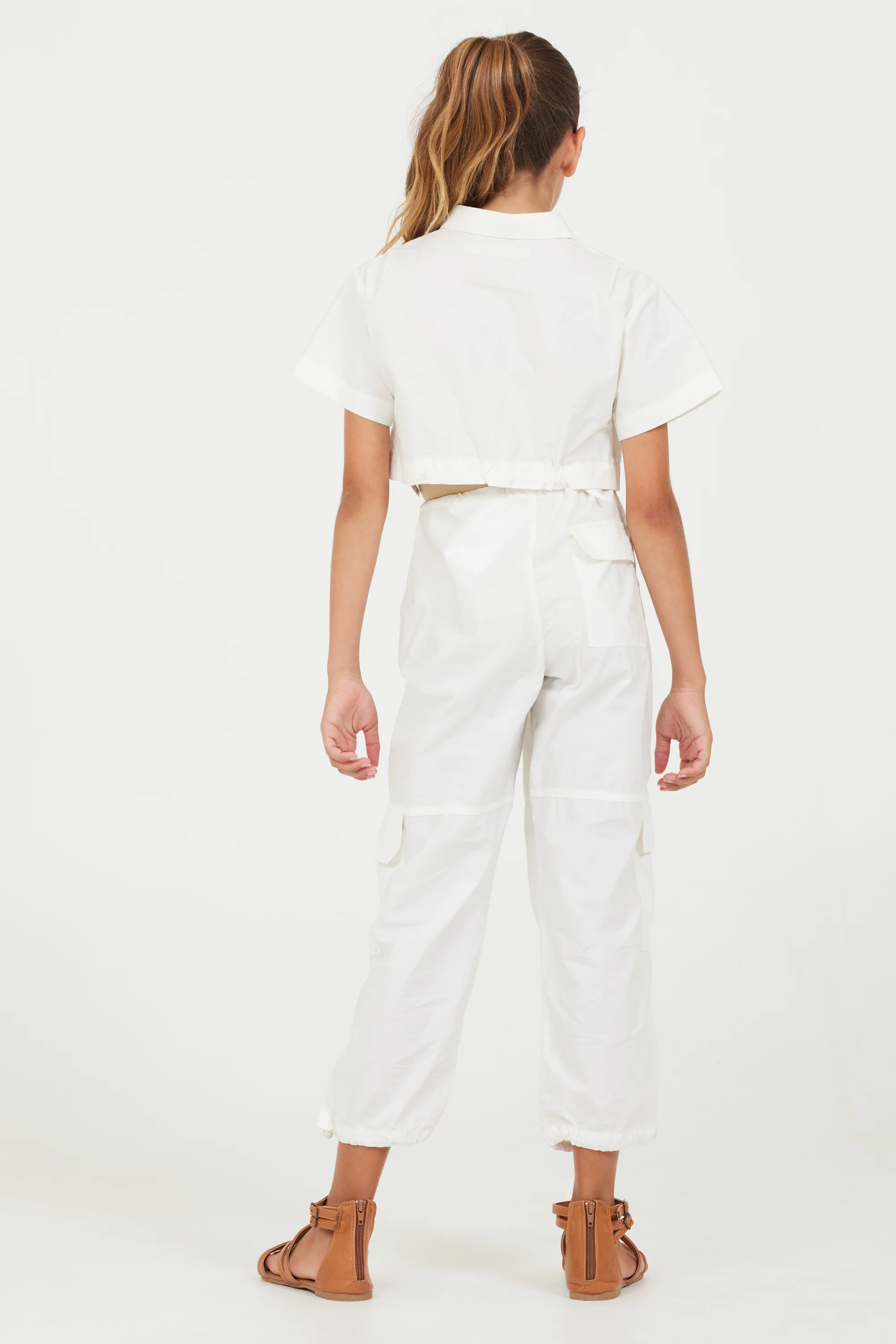 Oyster Parachute Pants - Image 3
