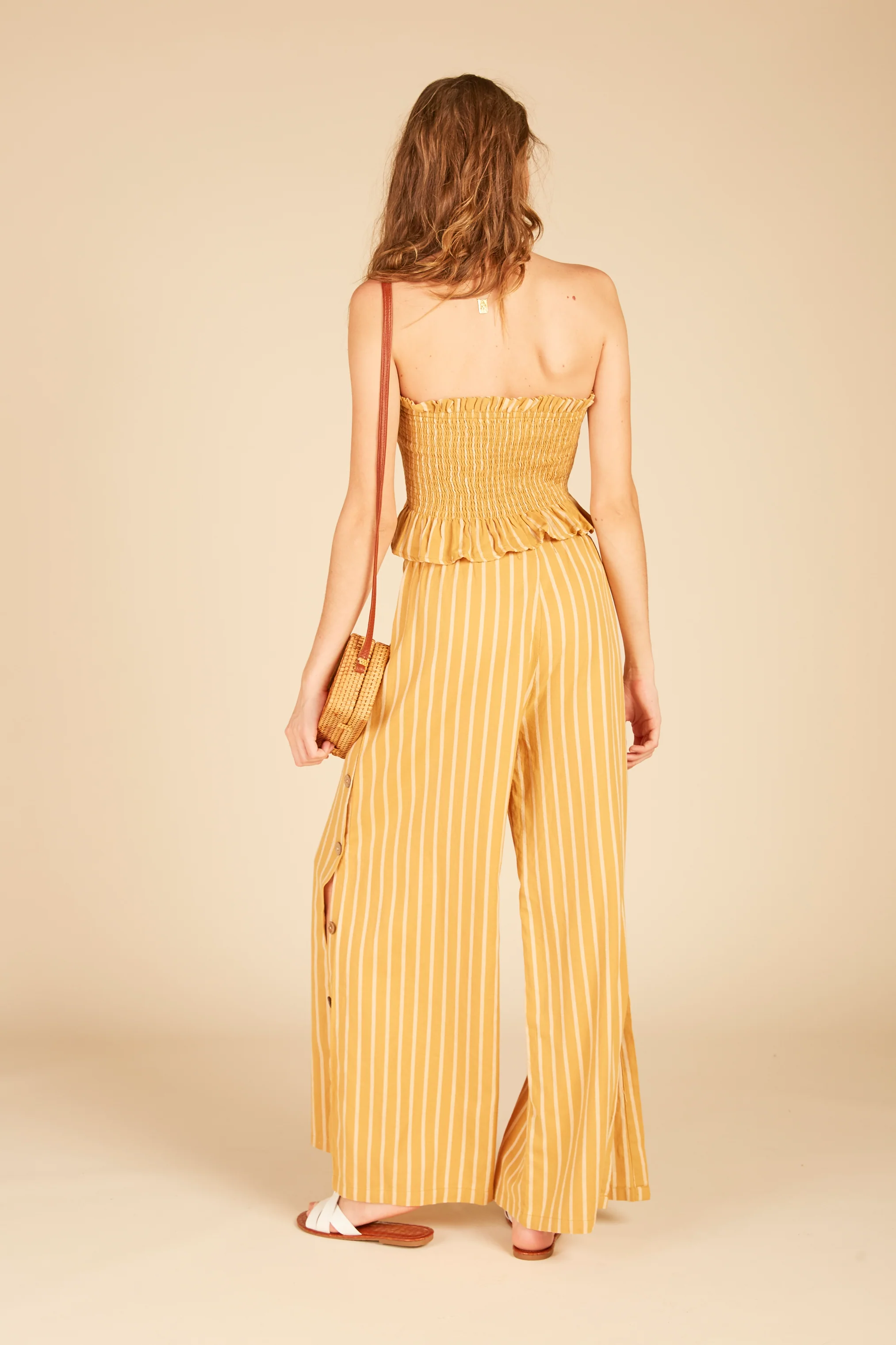 Smocked Button Tube Top - Image 4